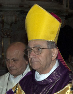Sua Eccellenza il Vescovo Mons. Vigilio Mario Olmi MONS. VIGILIO MARIO OLMI
